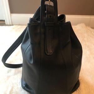 Vintage Coach Sling Drawstring Bucket Bag